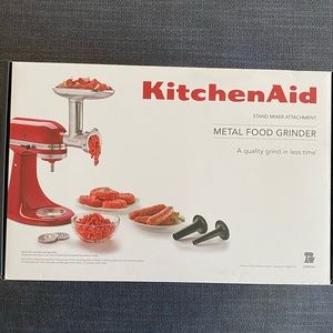 KitchenAid - Metal Food Grinder Attachment